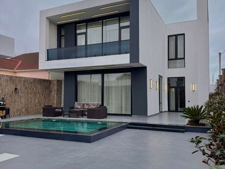4 otaqlı həyət evi/bağ evi - Mərdəkan q. - 250 m²