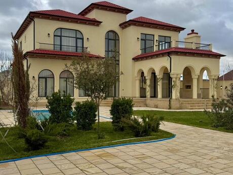 5 otaqlı həyət evi/bağ evi - Mərdəkan q. - 450 m²