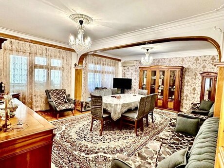 5 otaqlı köhnə tikili - Qara Qarayev m. - 140 m²