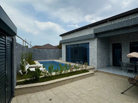 4 otaqlı həyət evi/bağ evi - Mərdəkan q. - 100 m²