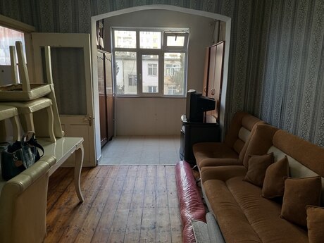 2 otaqlı köhnə tikili - Memar Əcəmi m. - 50 m²