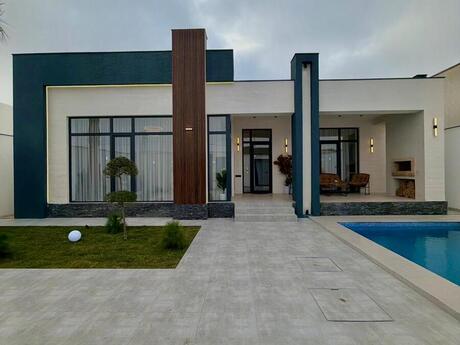 4 otaqlı həyət evi/bağ evi - Mərdəkan q. - 180 m²