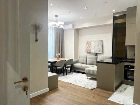 2 otaqlı yeni tikili - Şah İsmayıl Xətai m. - 62 m²