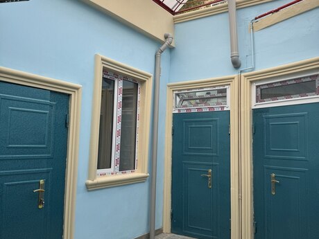 2 otaqlı həyət evi/bağ evi - Nizami m. - 40 m²