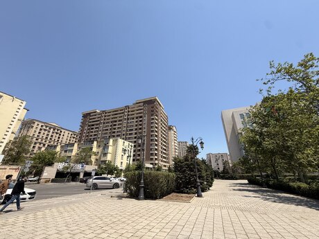 3 otaqlı yeni tikili - Şah İsmayıl Xətai m. - 160 m²