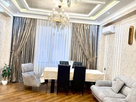 2 otaqlı yeni tikili - Şah İsmayıl Xətai m. - 73 m²