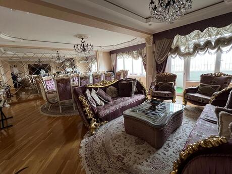 5 otaqlı yeni tikili - İnşaatçılar m. - 210 m²