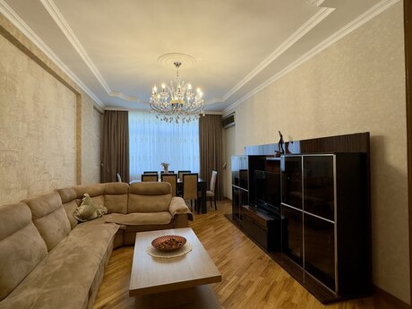 3 otaqlı yeni tikili - Nəriman Nərimanov m. - 122 m²