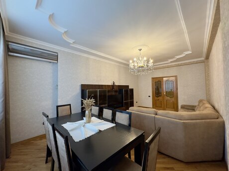 3 otaqlı yeni tikili - Nəriman Nərimanov m. - 122 m²
