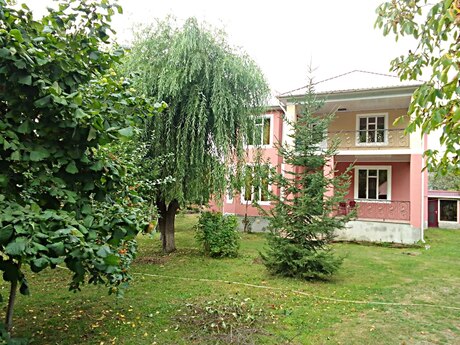 4 otaqlı həyət evi/bağ evi - Qəbələ - 250 m²