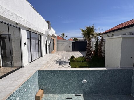4 otaqlı həyət evi/bağ evi - Mərdəkan q. - 180 m²