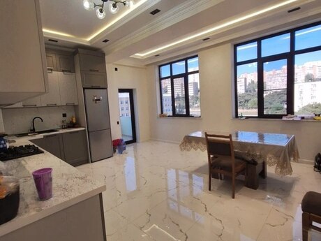 3 otaqlı yeni tikili - Həzi Aslanov m. - 143 m²