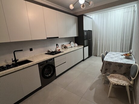 2 otaqlı yeni tikili - Nərimanov r. - 82 m²