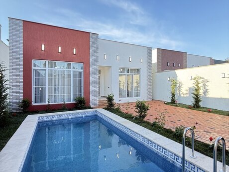 4 otaqlı həyət evi/bağ evi - Şüvəlan q. - 150 m²