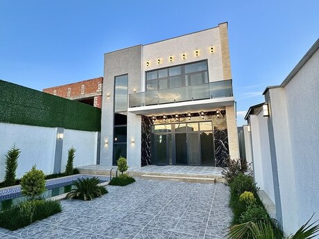 4 otaqlı həyət evi/bağ evi - Şüvəlan q. - 270 m²