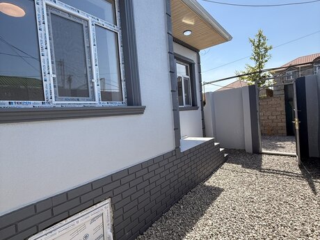 3 otaqlı həyət evi/bağ evi - Binə q. - 70 m²