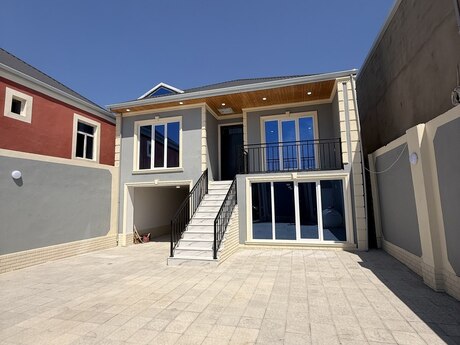 5 otaqlı həyət evi/bağ evi - Binə q. - 150 m²