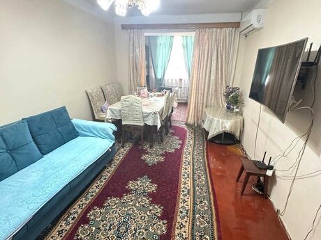 3 otaqlı köhnə tikili - Həzi Aslanov m. - 70 m²