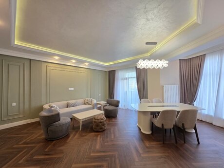 3 otaqlı yeni tikili - Şah İsmayıl Xətai m. - 110 m²