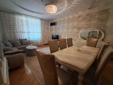 3 otaqlı yeni tikili - Həzi Aslanov m. - 115 m²