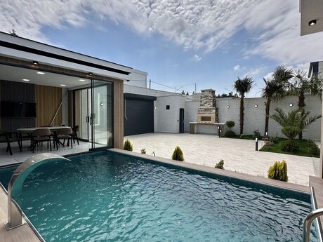 4 otaqlı həyət evi/bağ evi - Mərdəkan q. - 160 m²