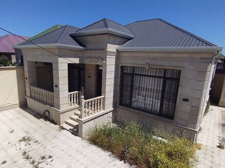 3 otaqlı həyət evi/bağ evi - Binə q. - 120 m²