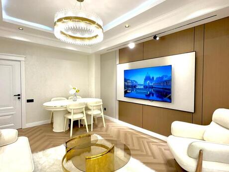 2 otaqlı yeni tikili - Şah İsmayıl Xətai m. - 70 m²