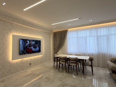 3 otaqlı yeni tikili - Həzi Aslanov m. - 138 m²