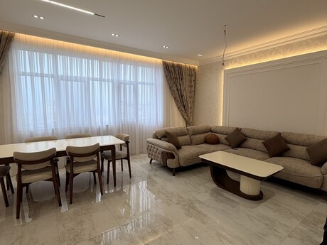 3 otaqlı yeni tikili - Həzi Aslanov m. - 138 m²