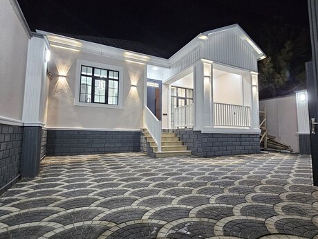 3 otaqlı həyət evi/bağ evi - Xocəsən q. - 100 m²