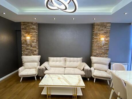 3 otaqlı yeni tikili - Nəsimi r. - 120 m²