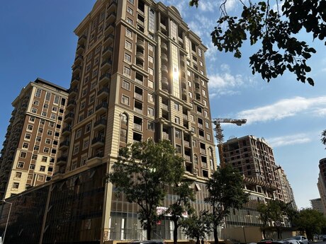 3 otaqlı yeni tikili - Nərimanov r. - 90.1 m²