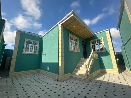 4 otaqlı həyət evi/bağ evi - Zabrat q. - 110 m²