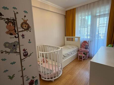 3 otaqlı yeni tikili - İnşaatçılar m. - 80 m²