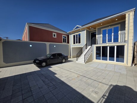 4 otaqlı həyət evi/bağ evi - Binə q. - 120 m²