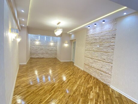 3 otaqlı yeni tikili - Həzi Aslanov m. - 92 m²