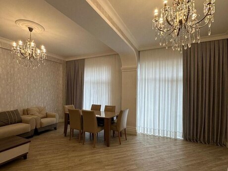 3 otaqlı yeni tikili - Şah İsmayıl Xətai m. - 137 m²