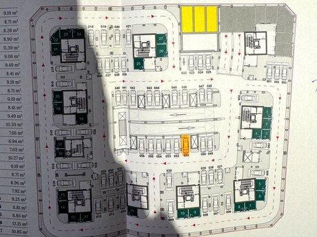 3 otaqlı yeni tikili - Ağ şəhər q. - 133.5 m²