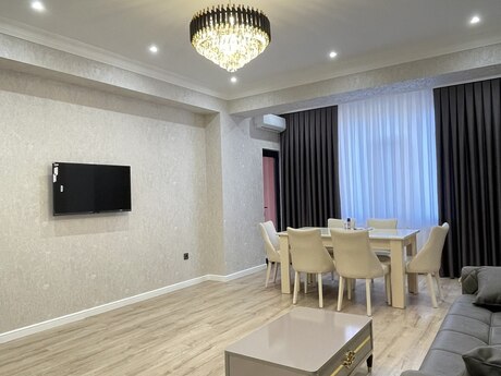 3 otaqlı yeni tikili - Nəriman Nərimanov m. - 110 m²