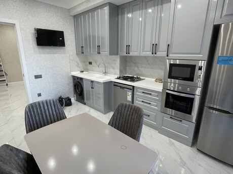 3 otaqlı yeni tikili - Nəriman Nərimanov m. - 110 m²
