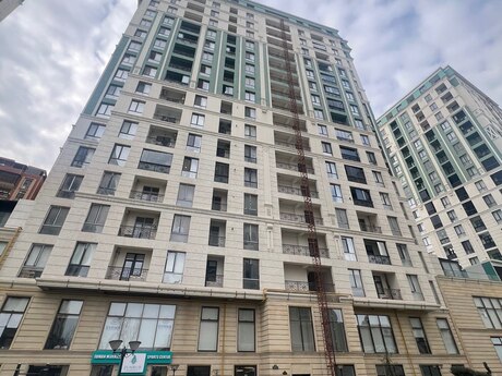 3 otaqlı yeni tikili - Nəriman Nərimanov m. - 96 m²