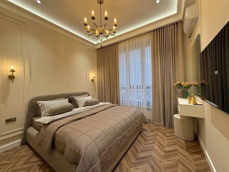 3 otaqlı yeni tikili - Ağ şəhər q. - 140 m²