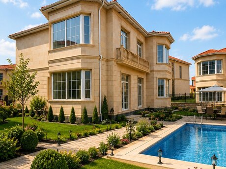 6 otaqlı həyət evi/bağ evi - Sea Breeze q. - 230 m²