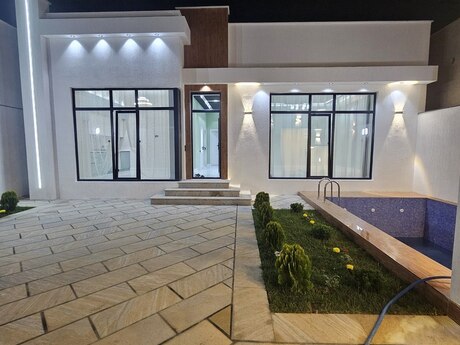 4 otaqlı həyət evi/bağ evi - Şüvəlan q. - 140 m²