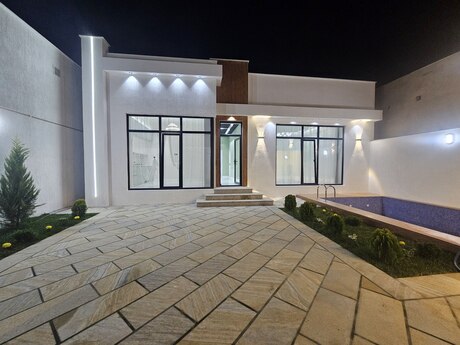 4 otaqlı həyət evi/bağ evi - Şüvəlan q. - 140 m²