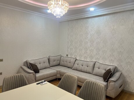 2 otaqlı yeni tikili - Bakıxanov q. - 77 m²