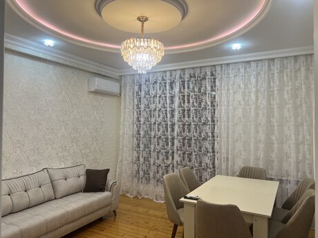 2 otaqlı yeni tikili - Bakıxanov q. - 77 m²