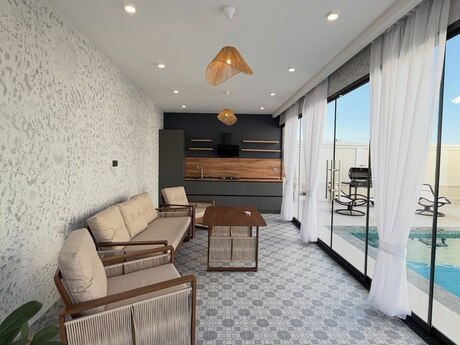 5 otaqlı həyət evi/bağ evi - Nardaran q. - 300 m²