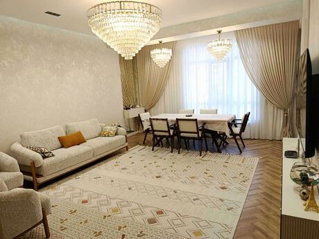 3 otaqlı yeni tikili - İnşaatçılar m. - 120 m²