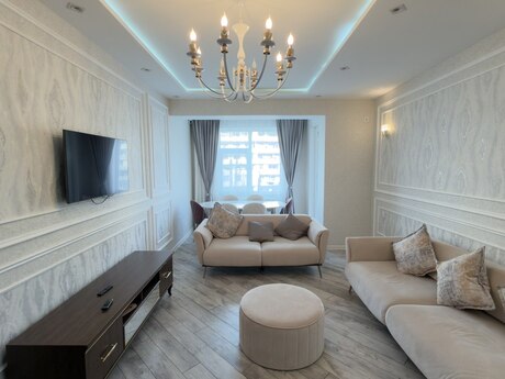 2 otaqlı yeni tikili - Həzi Aslanov q. - 78 m²